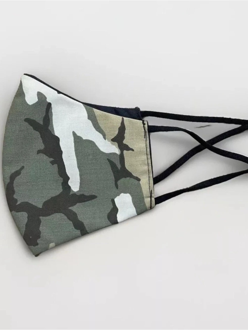 Handmade Camouflage Face Mask Cotton Reusable Washable